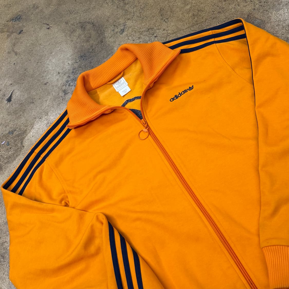 아디다스 오렌지 져지 트랙탑 110 상품이미지1