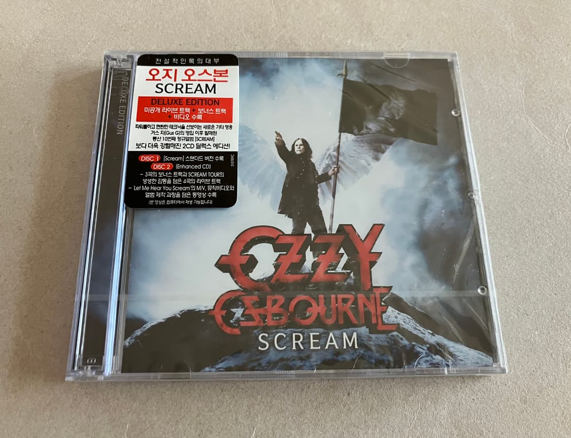 오지오스본 Scream (2CD) 디럭스 에디션 라이센스 미개봉 CD 상품이미지1