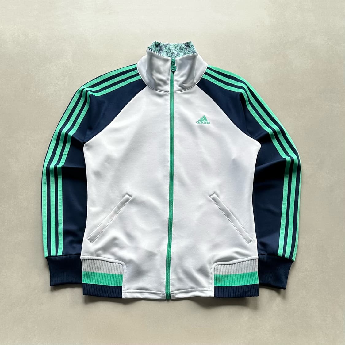 [S]아디다스 화이트 민트 트랙탑 져지 상품이미지1