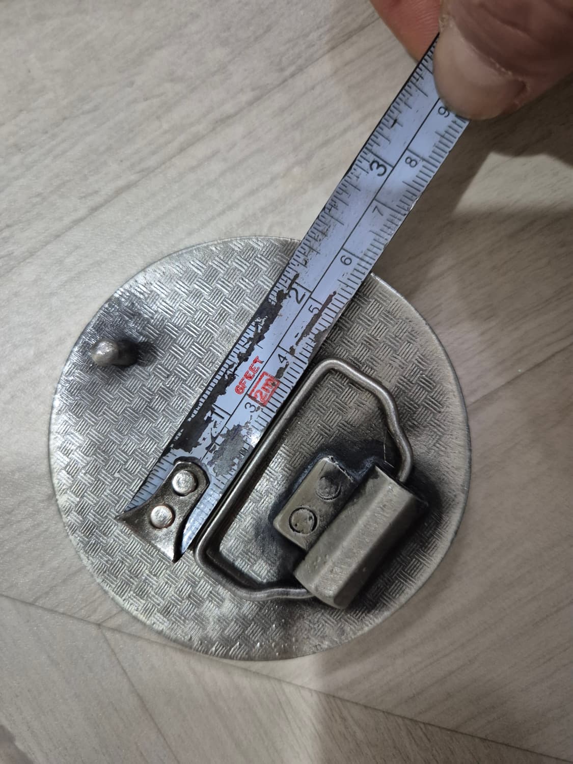 미사용 스컬 레진 합금 버클 상품이미지6