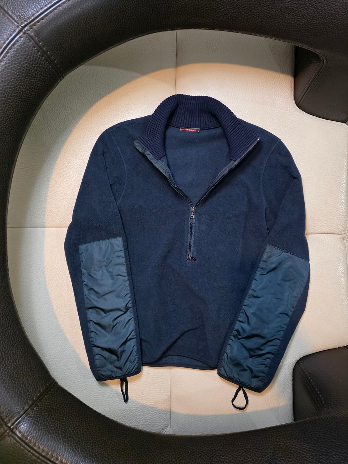 Prada sport harf zip fleece 상품이미지3