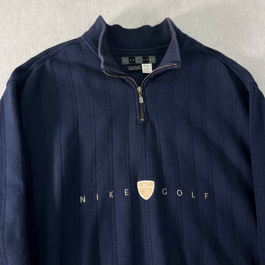 105 나이키 골프 스트라이프 반집업 맨투맨 상품이미지2