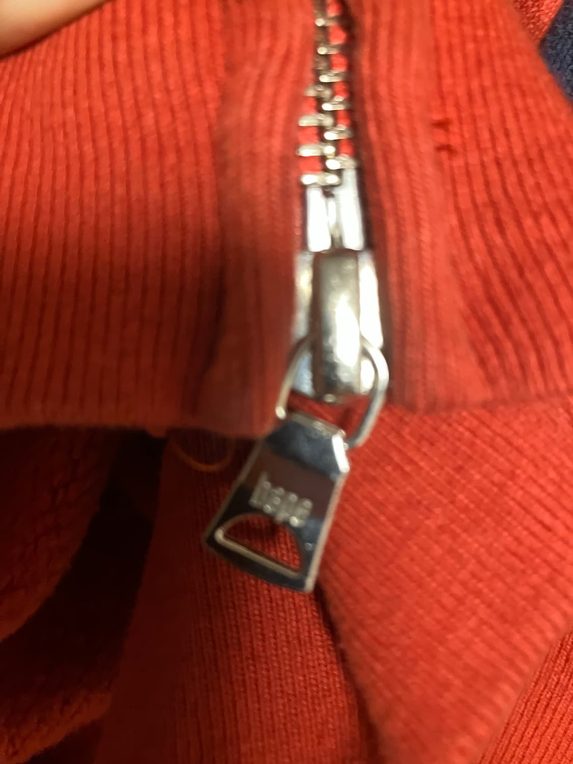 베이프 샤크 후드집업 레드 XL 상품이미지4