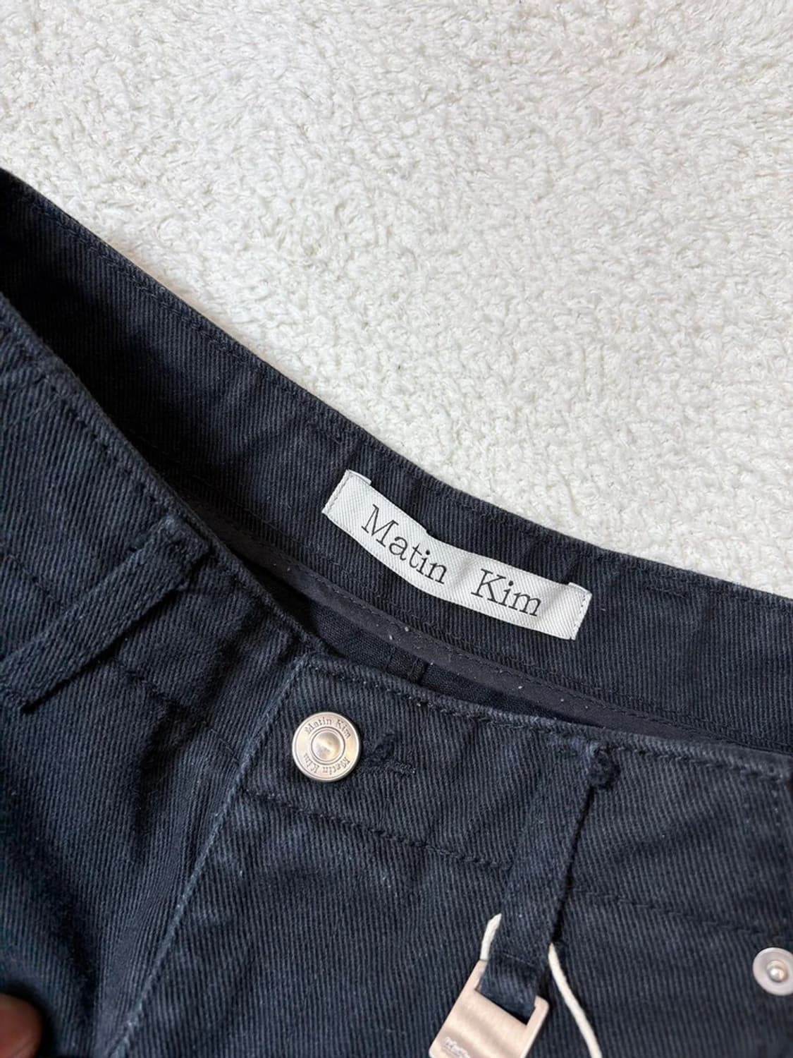 마뗑킴 23FW 커브드 볼륨 데님 팬츠 PN6471 상품이미지3