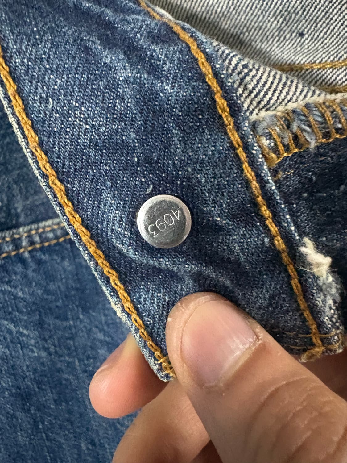 00’s Levis 501 denim pant. 상품이미지7