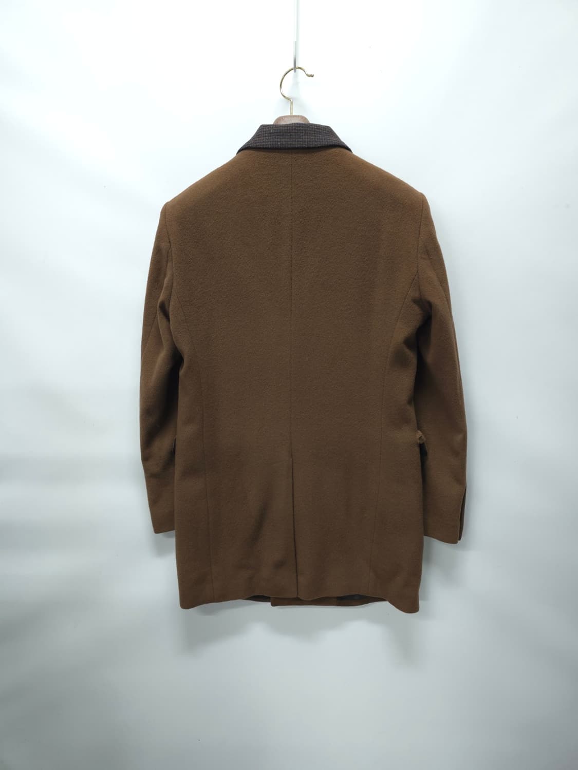 지오송지오 모직 배색 더블코트 (남성95~100) 상품이미지2