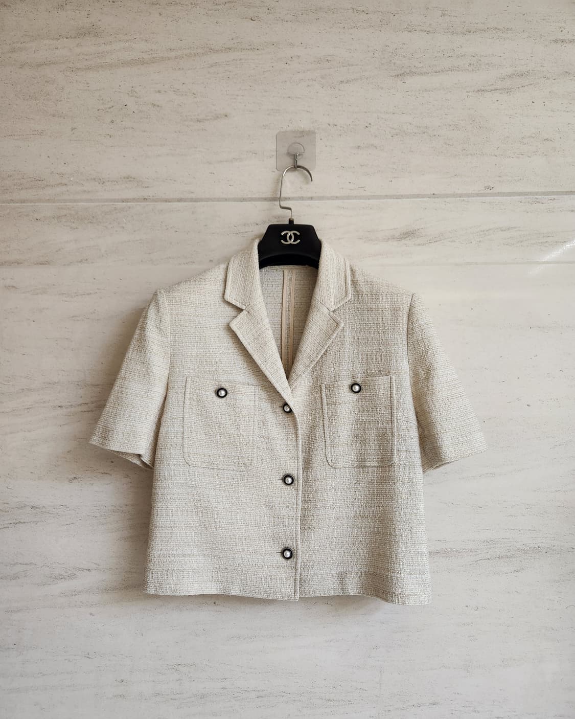 질스튜어트뉴욕 코튼혼방 트위드자켓 S사이즈 상품이미지7