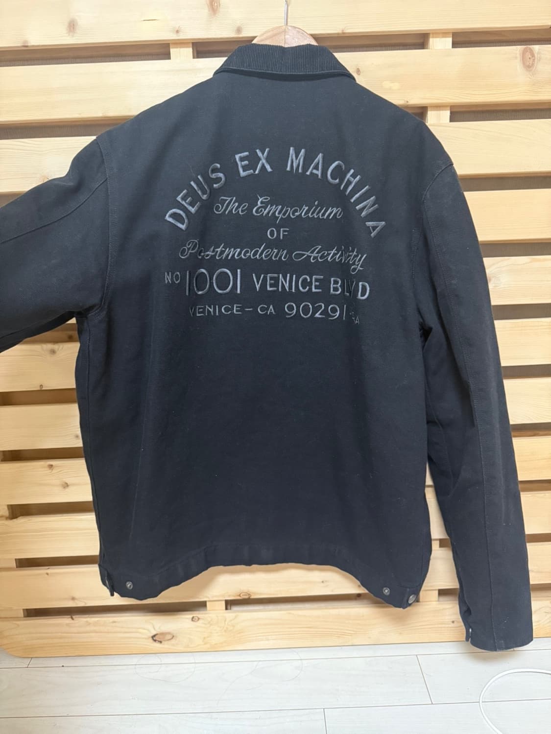 데우스 엑스 마키나 워크웨어 자켓 블랙 L 상품이미지1