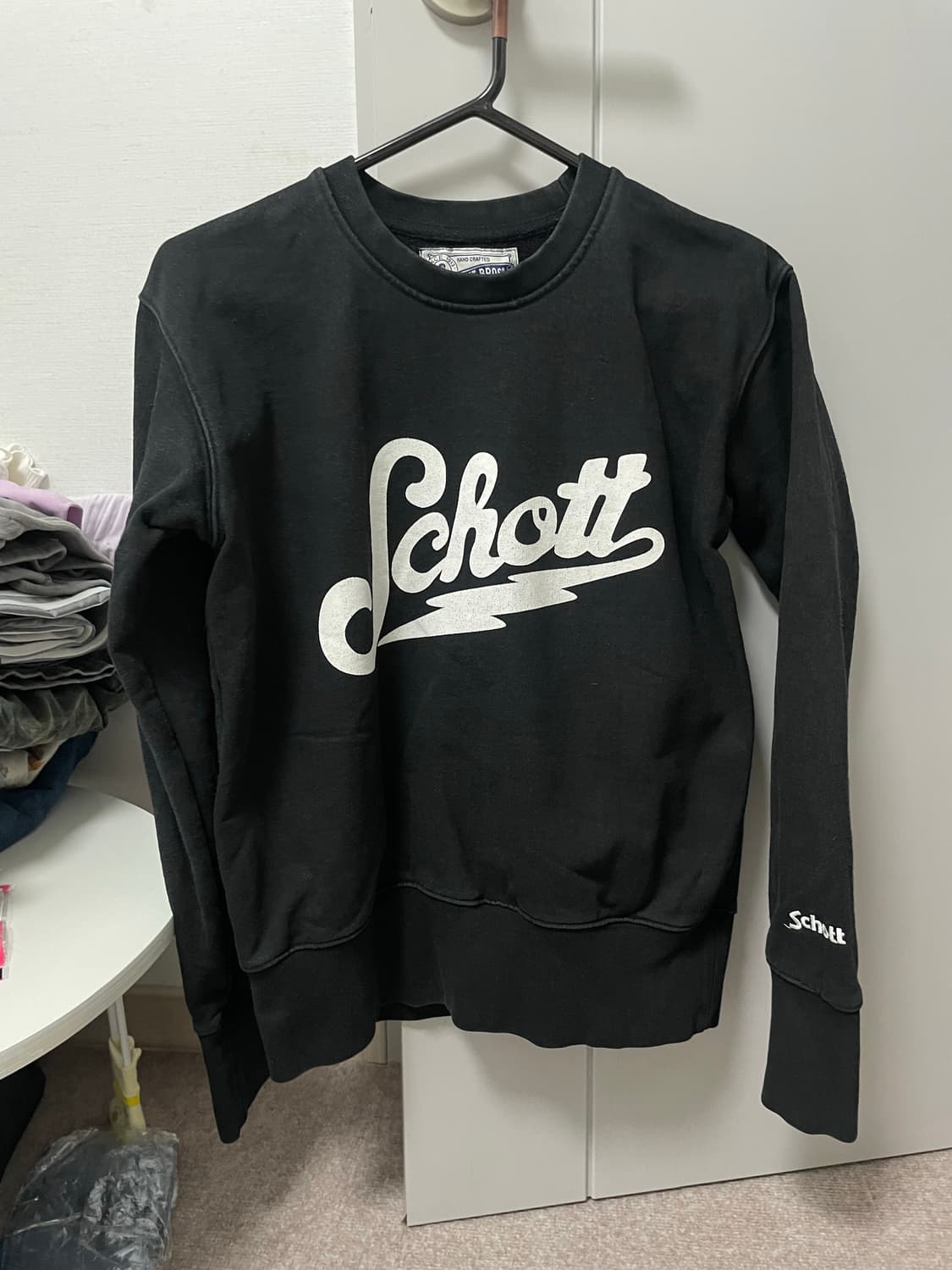 schoot 쇼트 맨투맨 S 상품이미지1