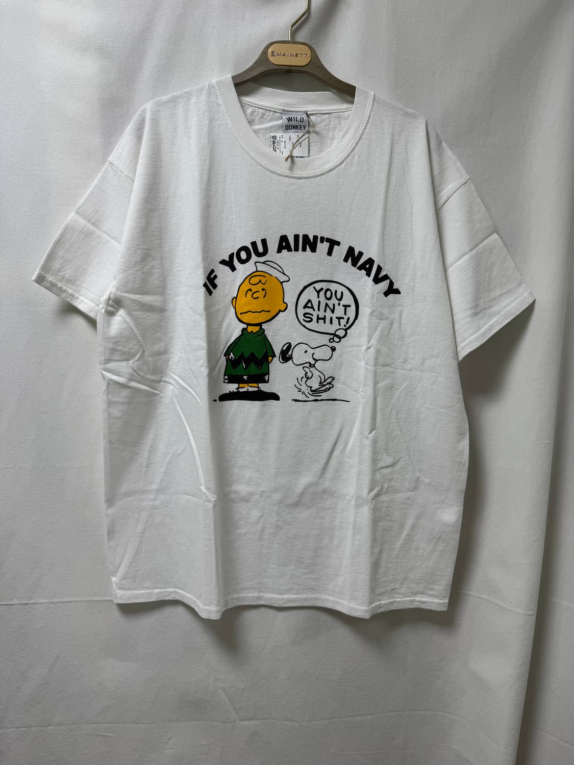 와일드동키 스누티 반팔 티셔츠 L 상품이미지1