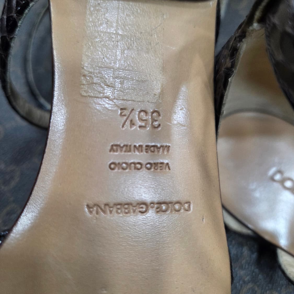 돌체앤가바나 보석 샌들 상품이미지6