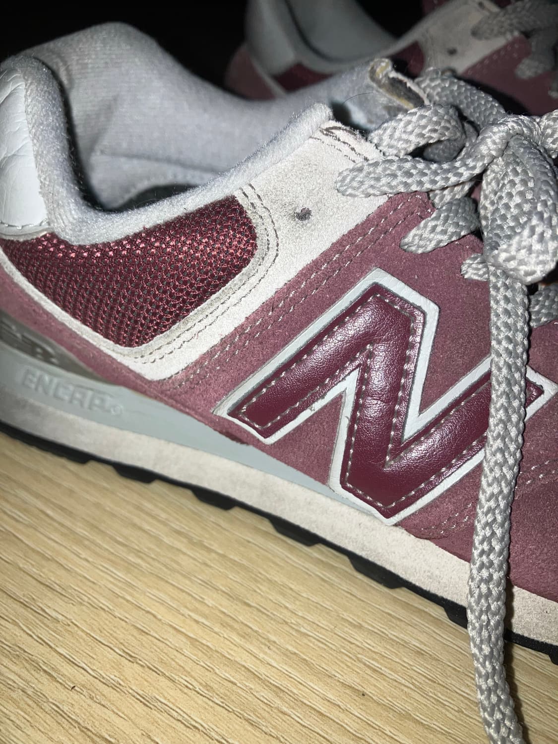 뉴발란스 574 버건디 240 상품이미지5