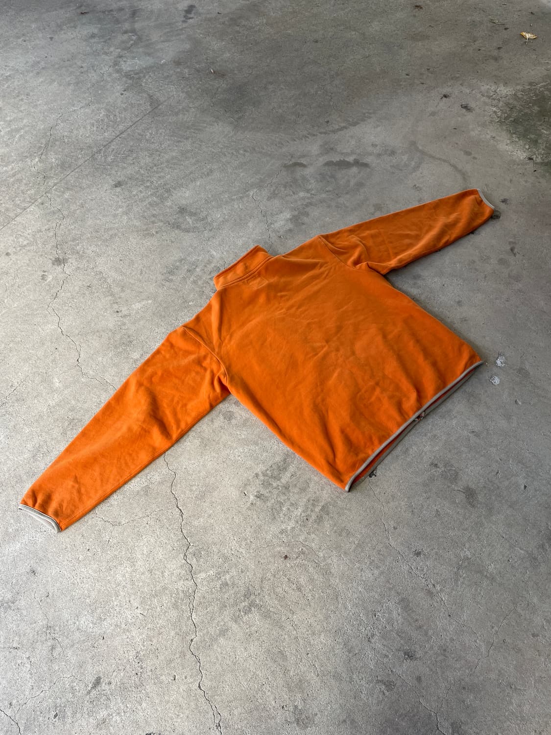 00s Stussy Orange Zip-up 상품이미지8