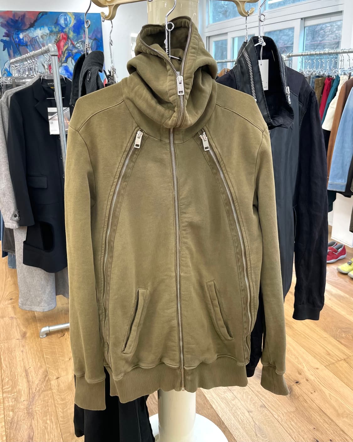 [XS] 디젤 풀집업 후드 집업 자켓 상품이미지1