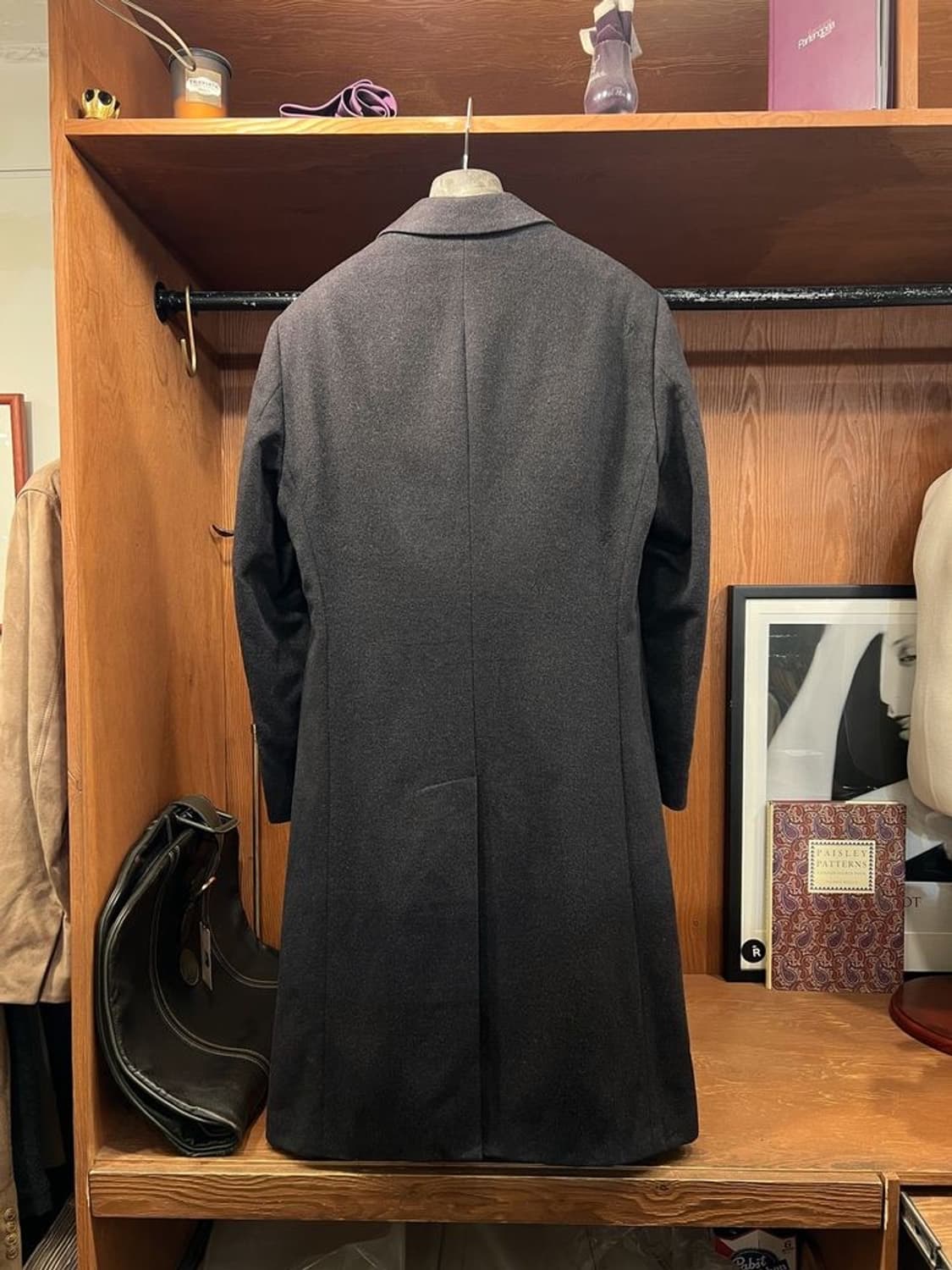 아르마니 꼴레지오니 캐시미어 코트 상품이미지9