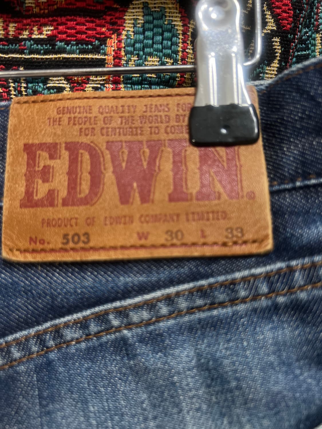 EDWIN JAPAN  디스트로이드 워싱 데님 (30) 상품이미지5
