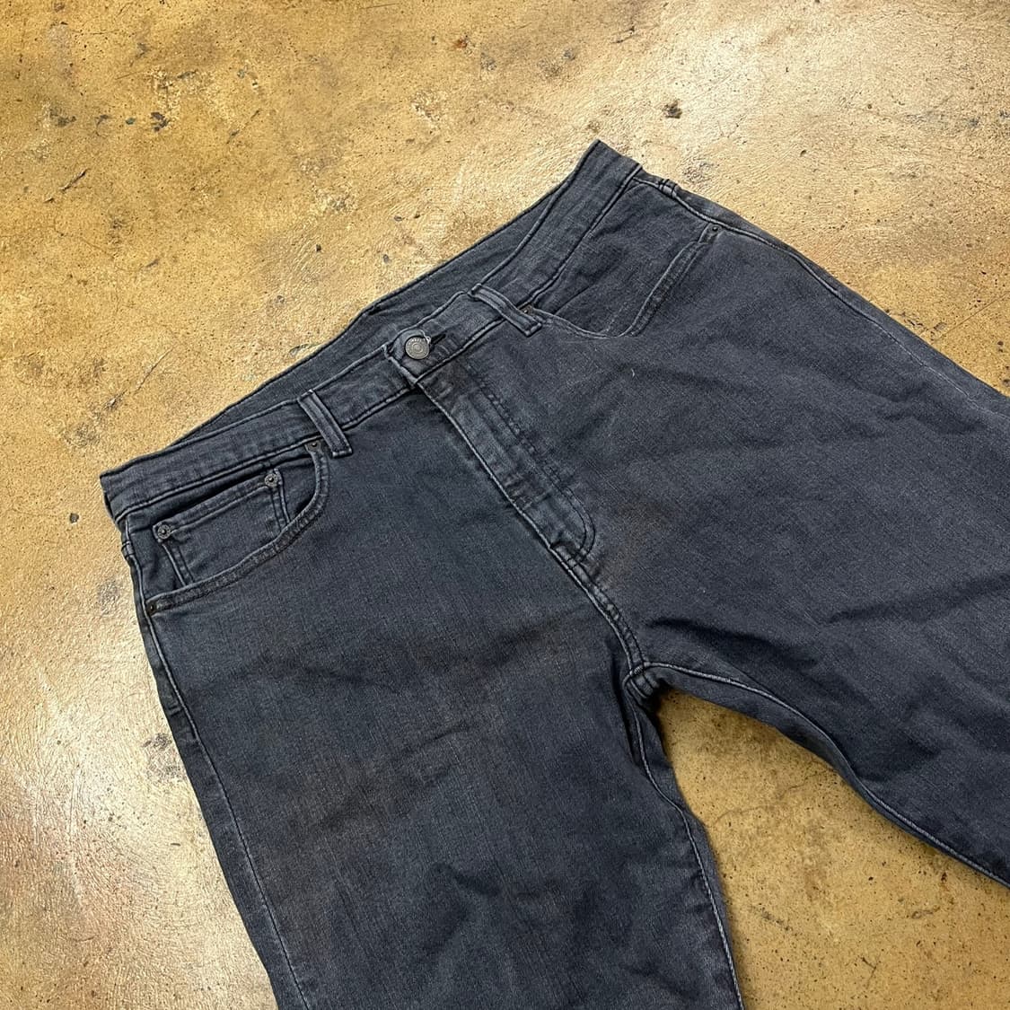 [정품] 리바이스 블랙 데님 바지 b19 상품이미지1