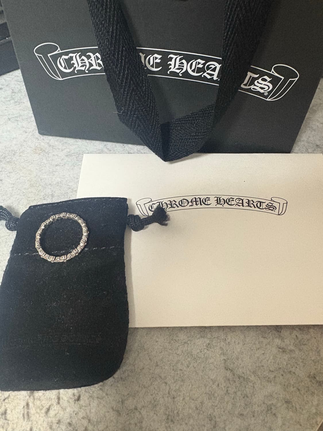 [us9]크롬하츠 타이니밴드링 상품이미지1