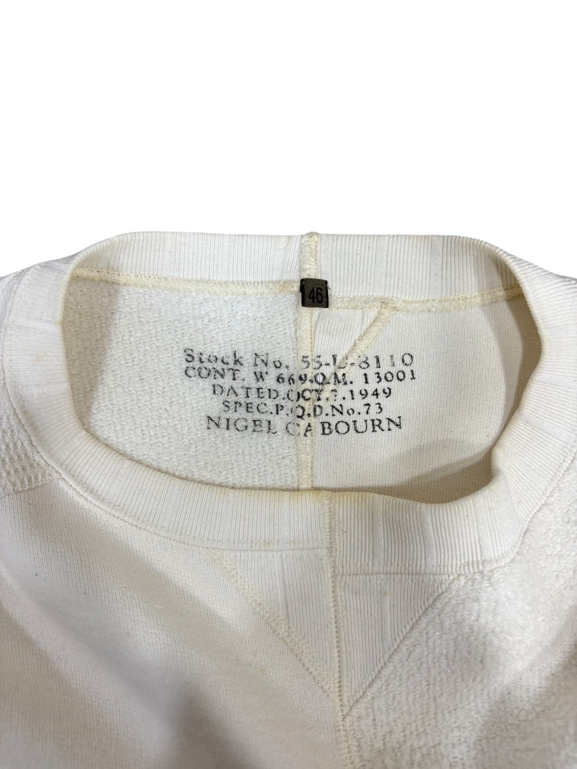 나이젤 카본  아미크루 스웻셔츠 상품이미지5