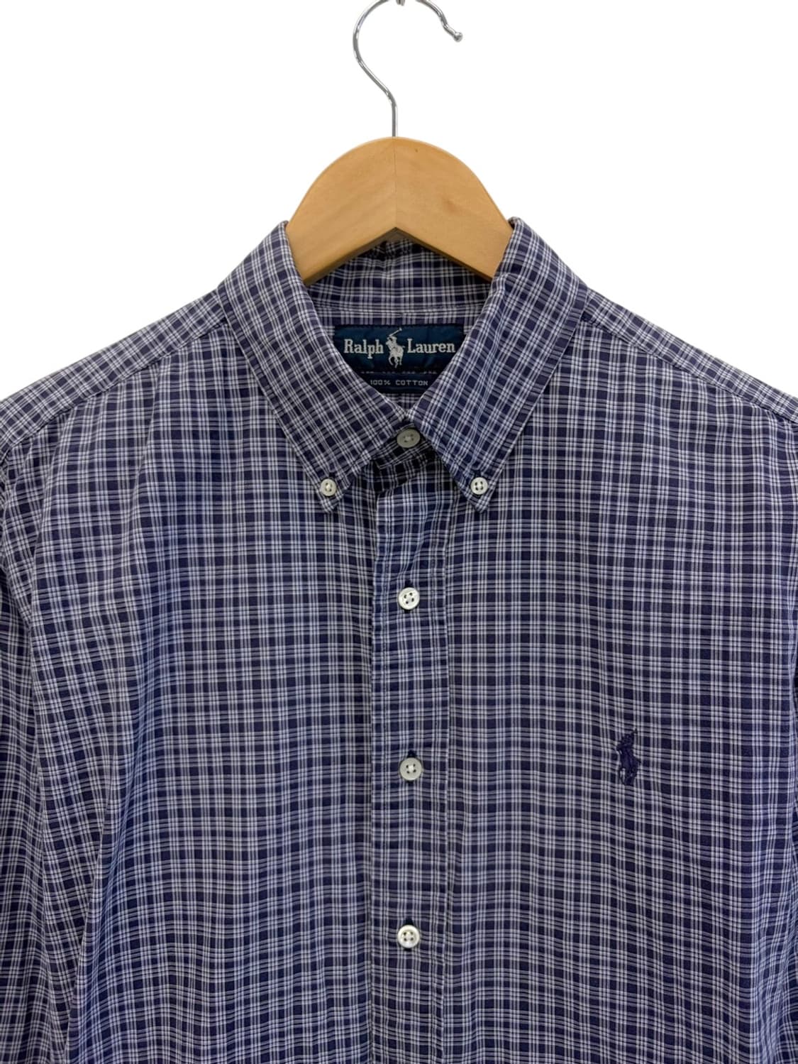 00s 폴로 체크 셔츠 (M) 상품이미지2
