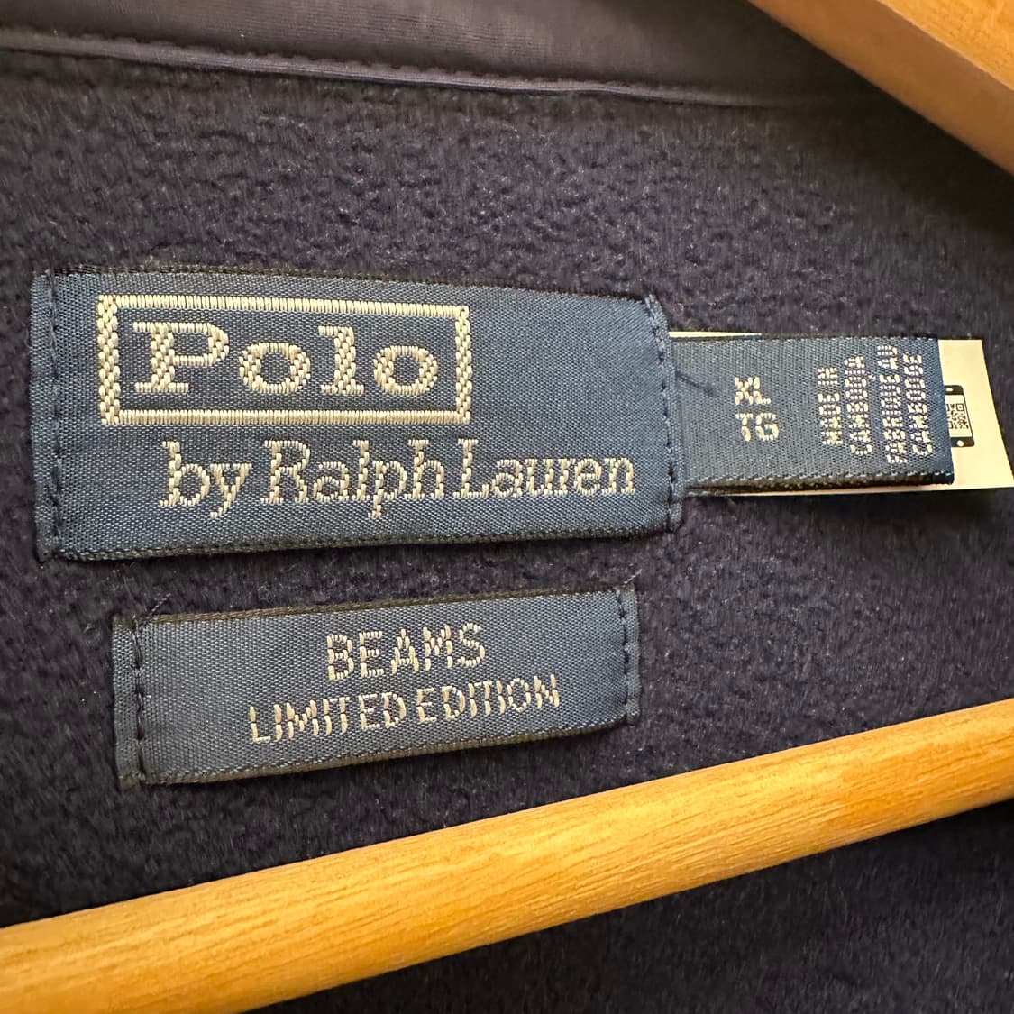 랄프로렌 빔즈 후리스 자켓 XL사이즈  상품이미지5