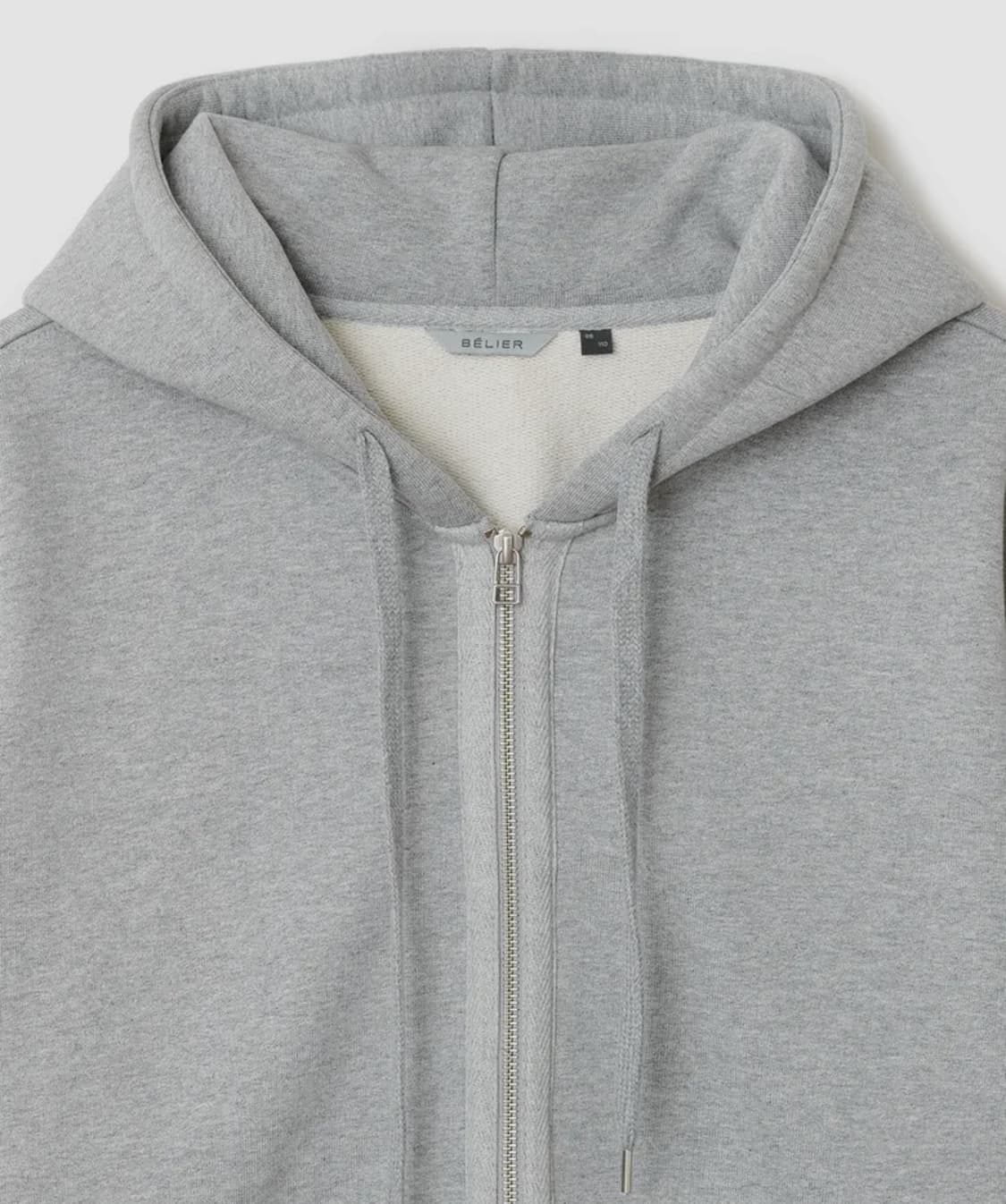 벨리에 유틸리티 후디 집업 - 멜란지 그레이 상품이미지4