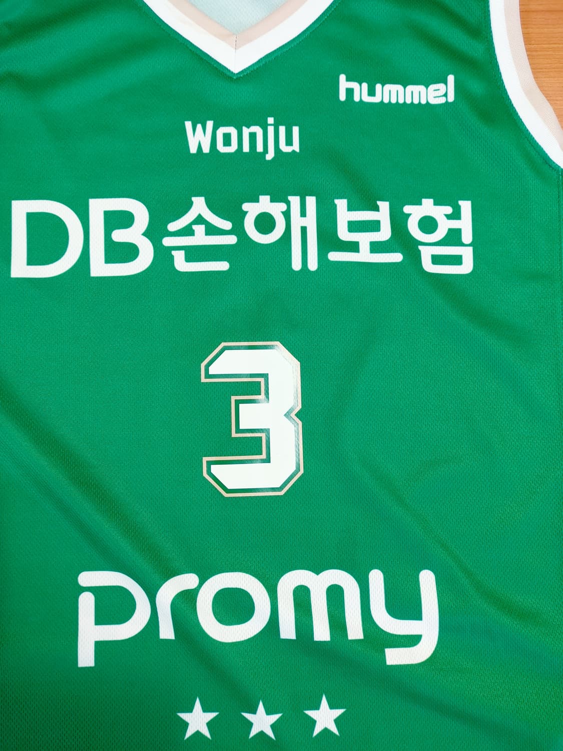 KBL DB손해보험 백넘버 3번 허웅 유니폼져지 상품이미지3