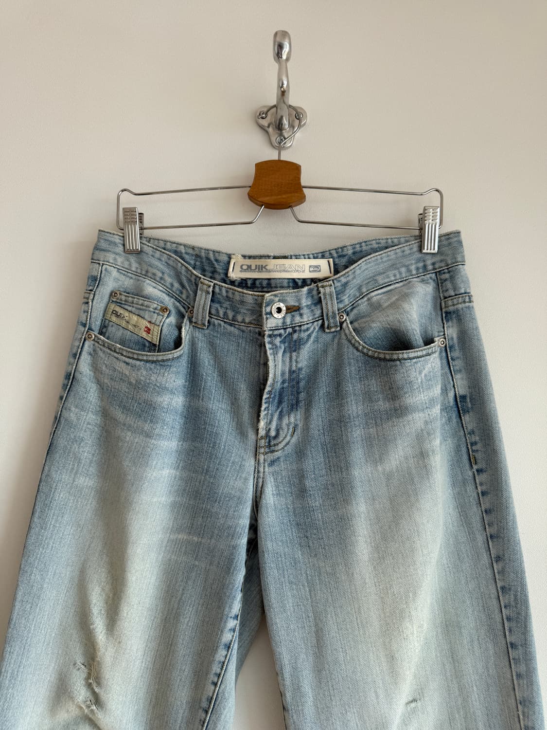 올드 퀵실버(QUIKSIVER) Y2K 데님 팬츠 상품이미지2