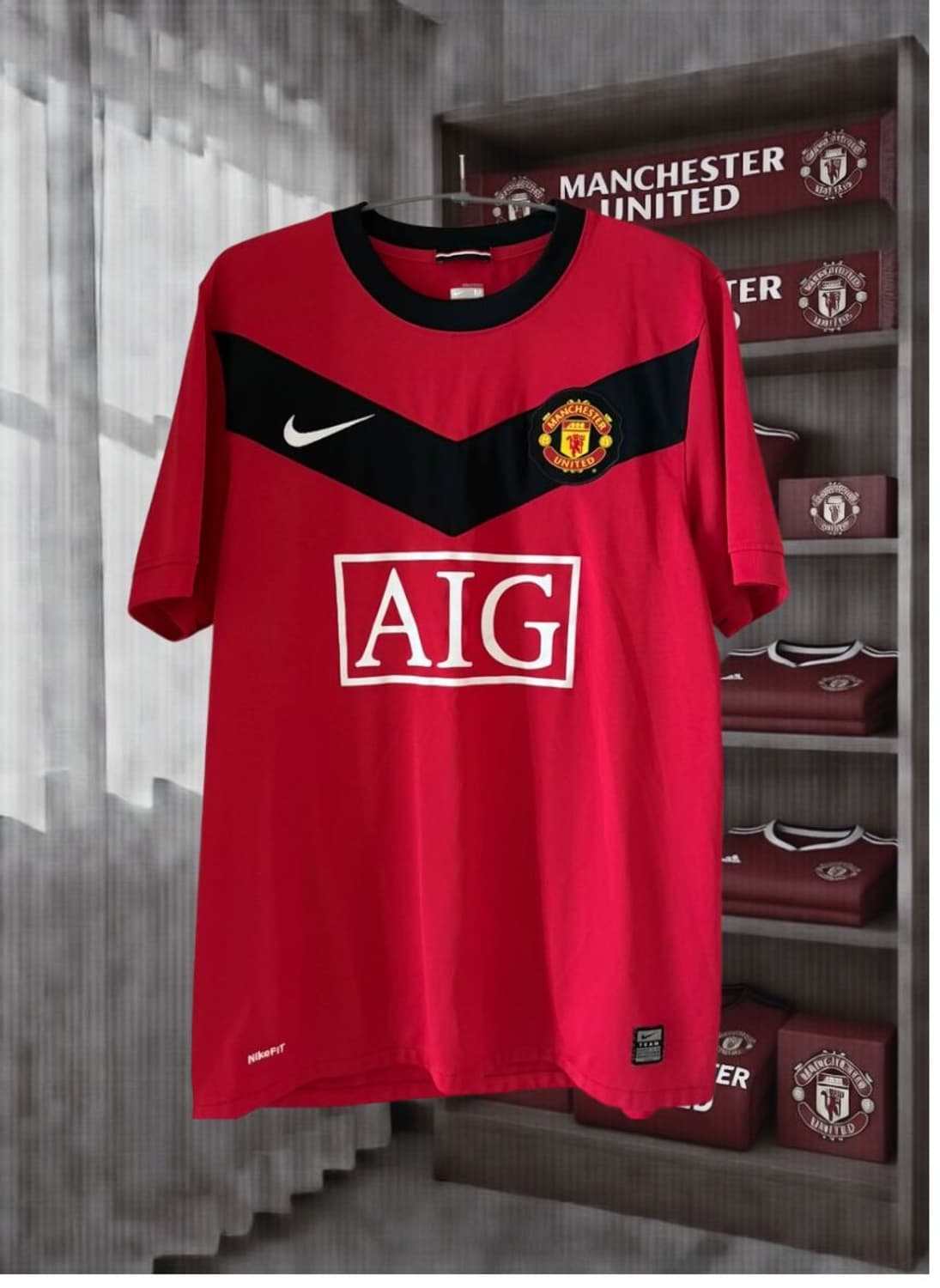09-10 맨체스터유나이티드 홈 긱스 유니폼 정품 상품이미지2
