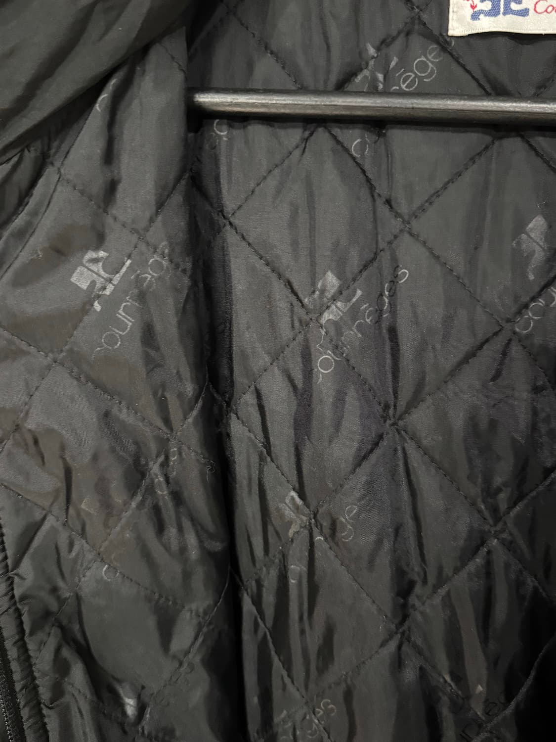 Courreges 꾸레쥬 블랙 푸퍼자켓 상품이미지6