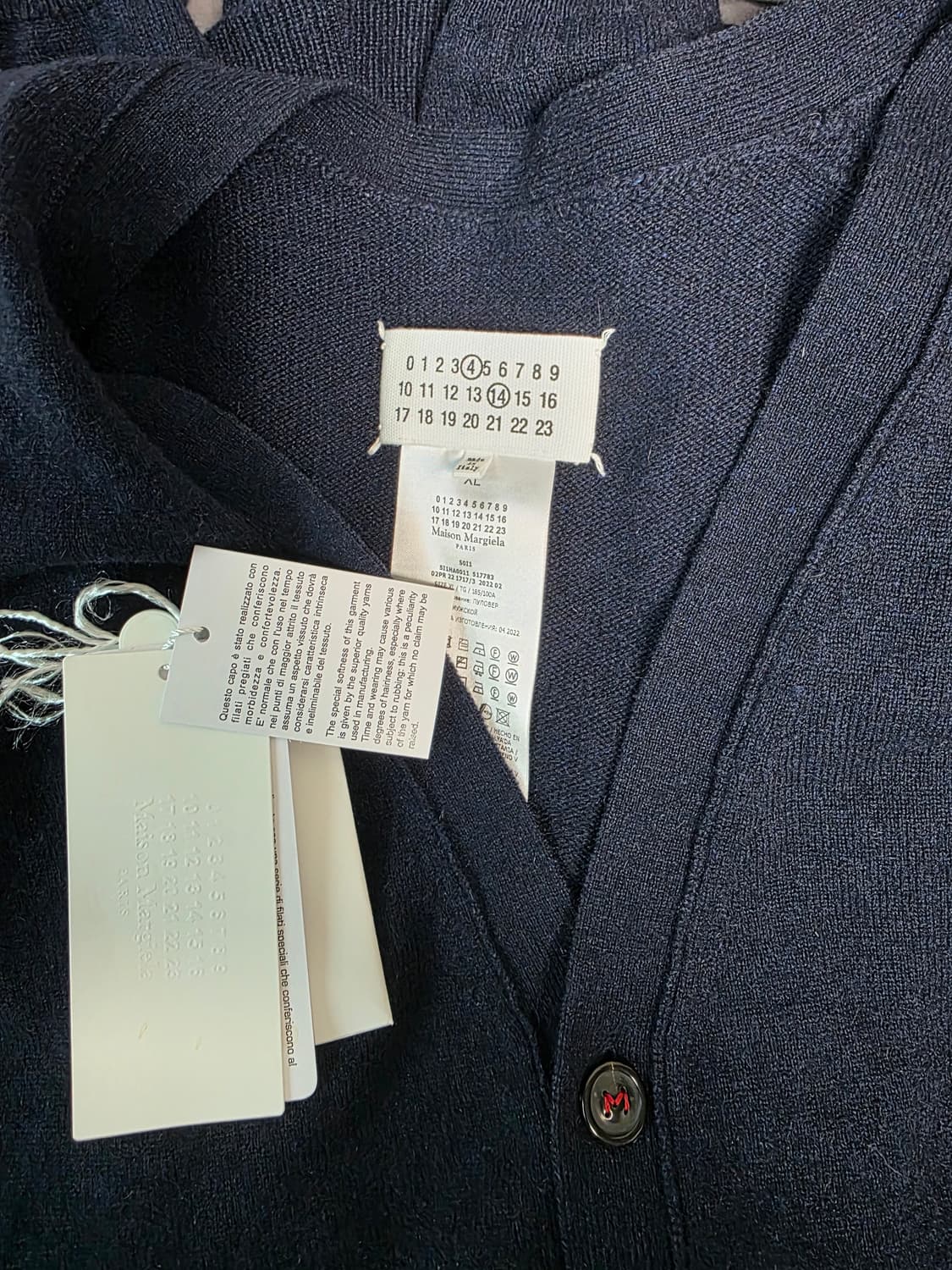 마르지엘라 캐시미어 가디건  상품이미지3