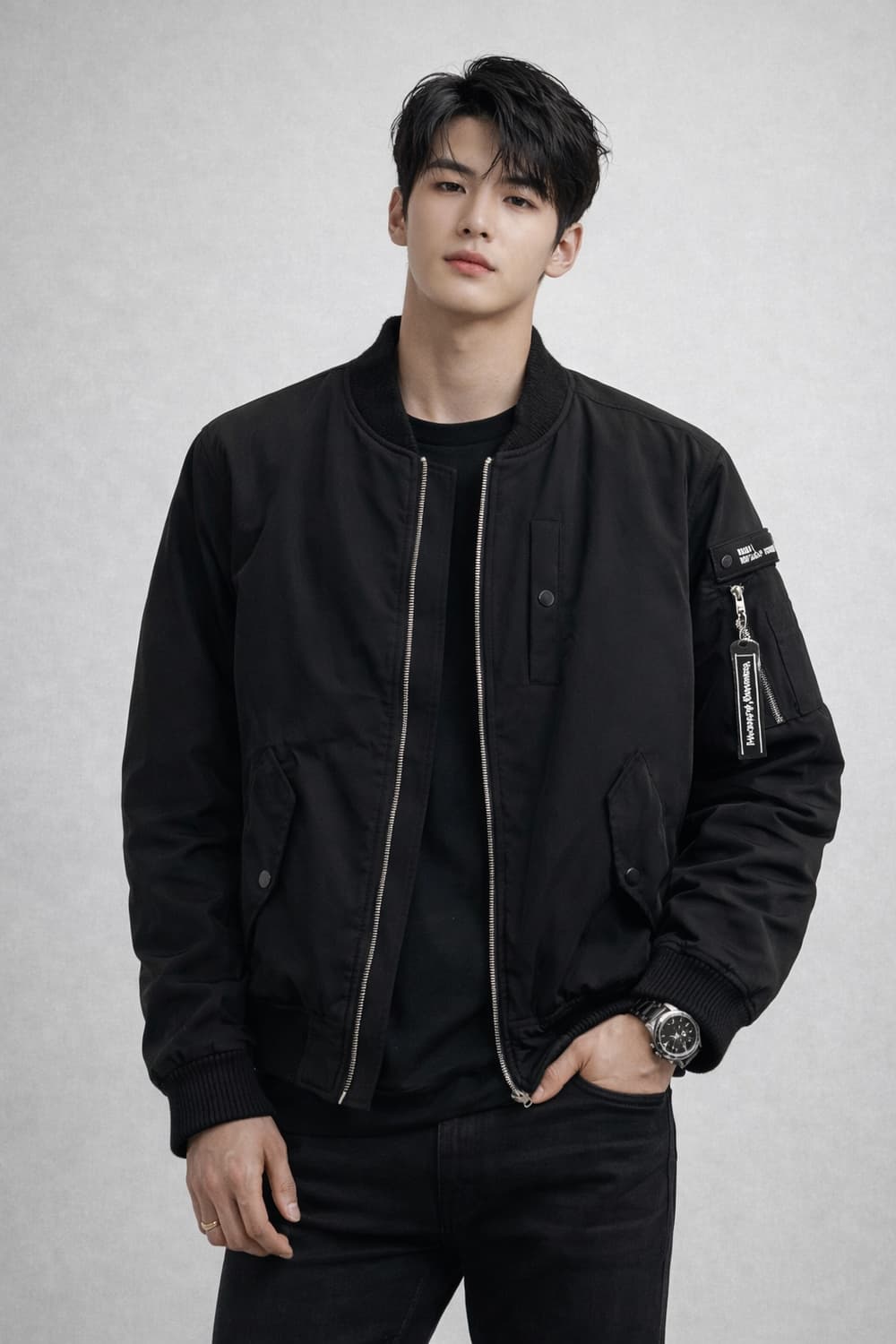 프랭크스톤(frank stone) 유틸리티 MA-1 항공 점퍼 상품이미지1