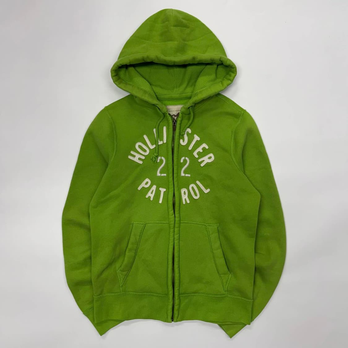 홀리스터 y2k 올드스쿨 스웻 후드집업 희귀져지(M) 상품이미지2