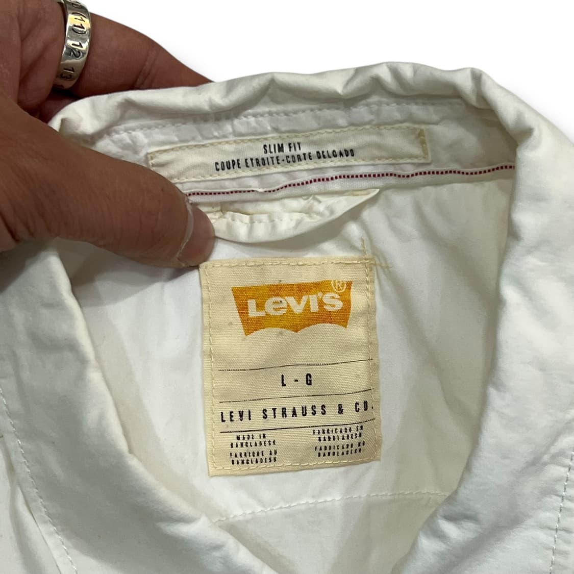  리바이스 화이트 웨스턴 셔츠 y14347 상품이미지6