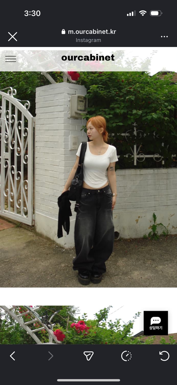 아워캐비넷 보이 데님 팬츠 s 상품이미지3