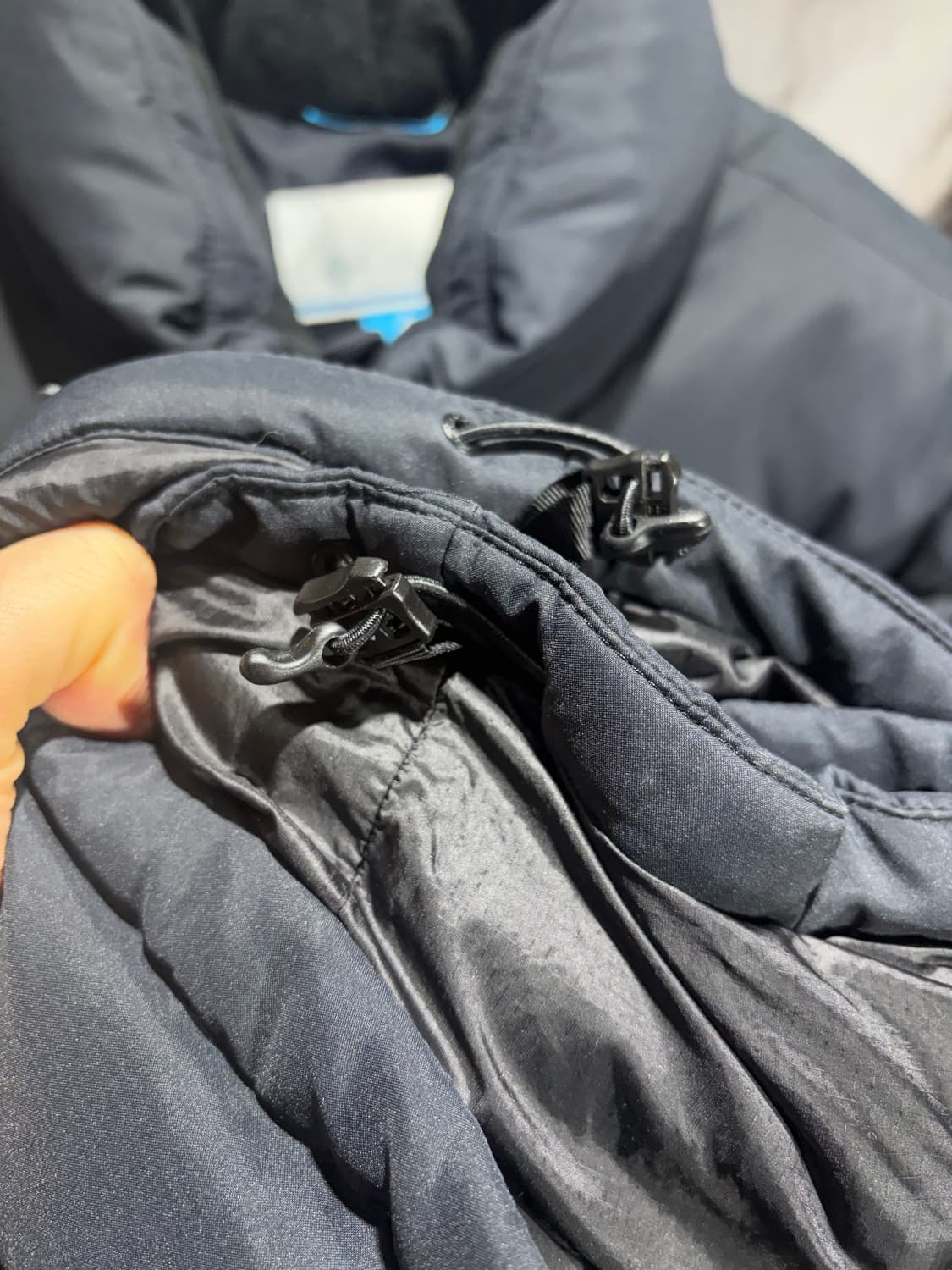 M 콜롬비아 OMNI-HEAT 구스다운 블랙 숏패딩 상품이미지6