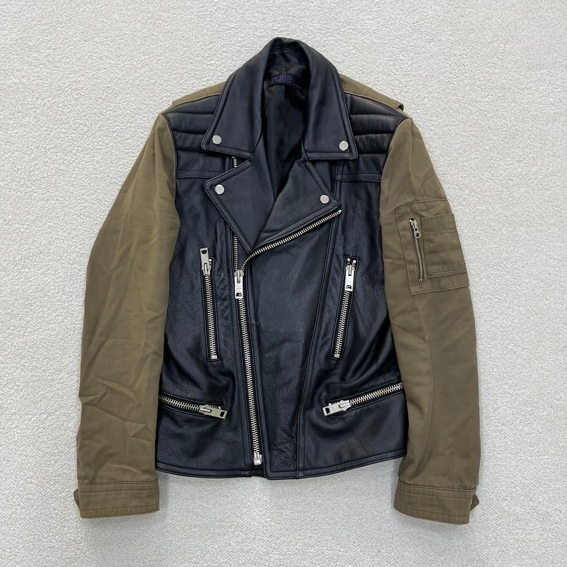 46 누드 양가죽 라이더 자켓 0312M1 상품이미지1