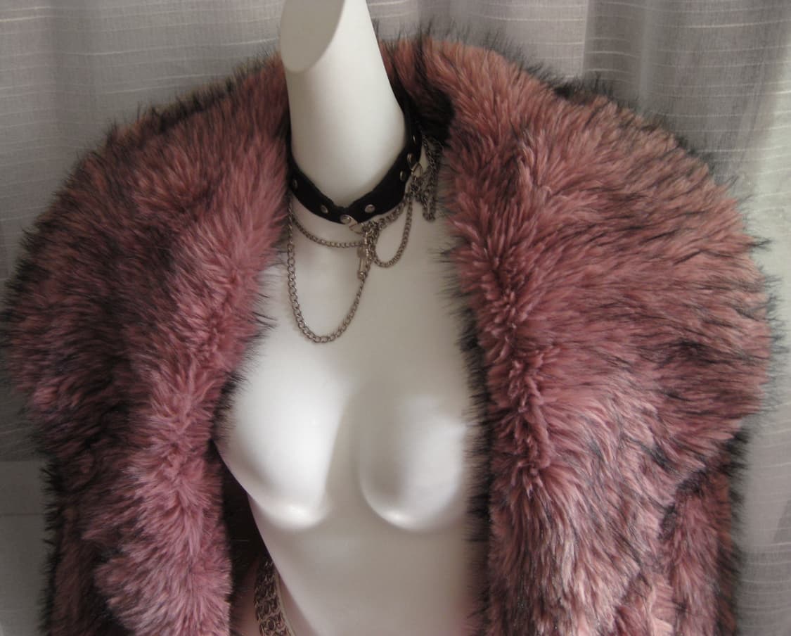 핑크 퍼자켓 glam fur jacket 상품이미지6