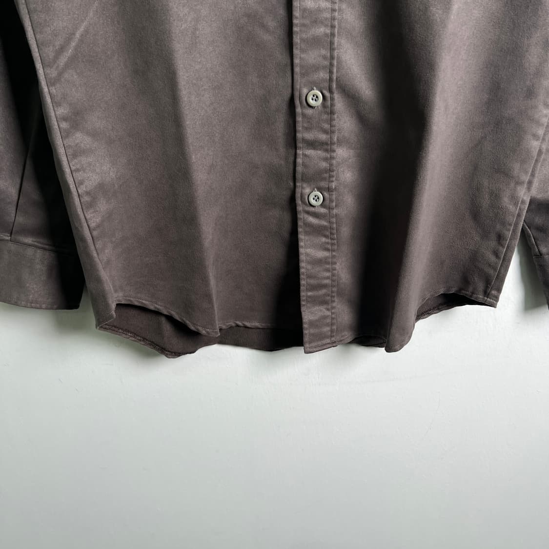 jpn vtg 빈티지 인조 스웨이드 셔츠  상품이미지5