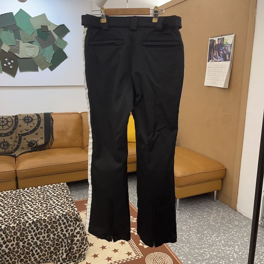 아식스 캐주얼 윈터스포츠 배색 스키 바지 70 C09251 상품이미지4