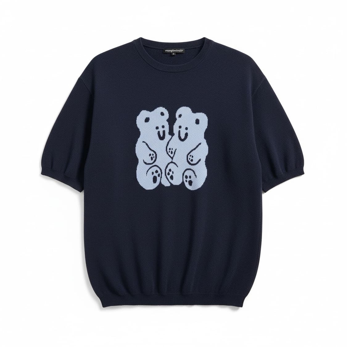 niceghostclub 베어 니트 상품이미지1