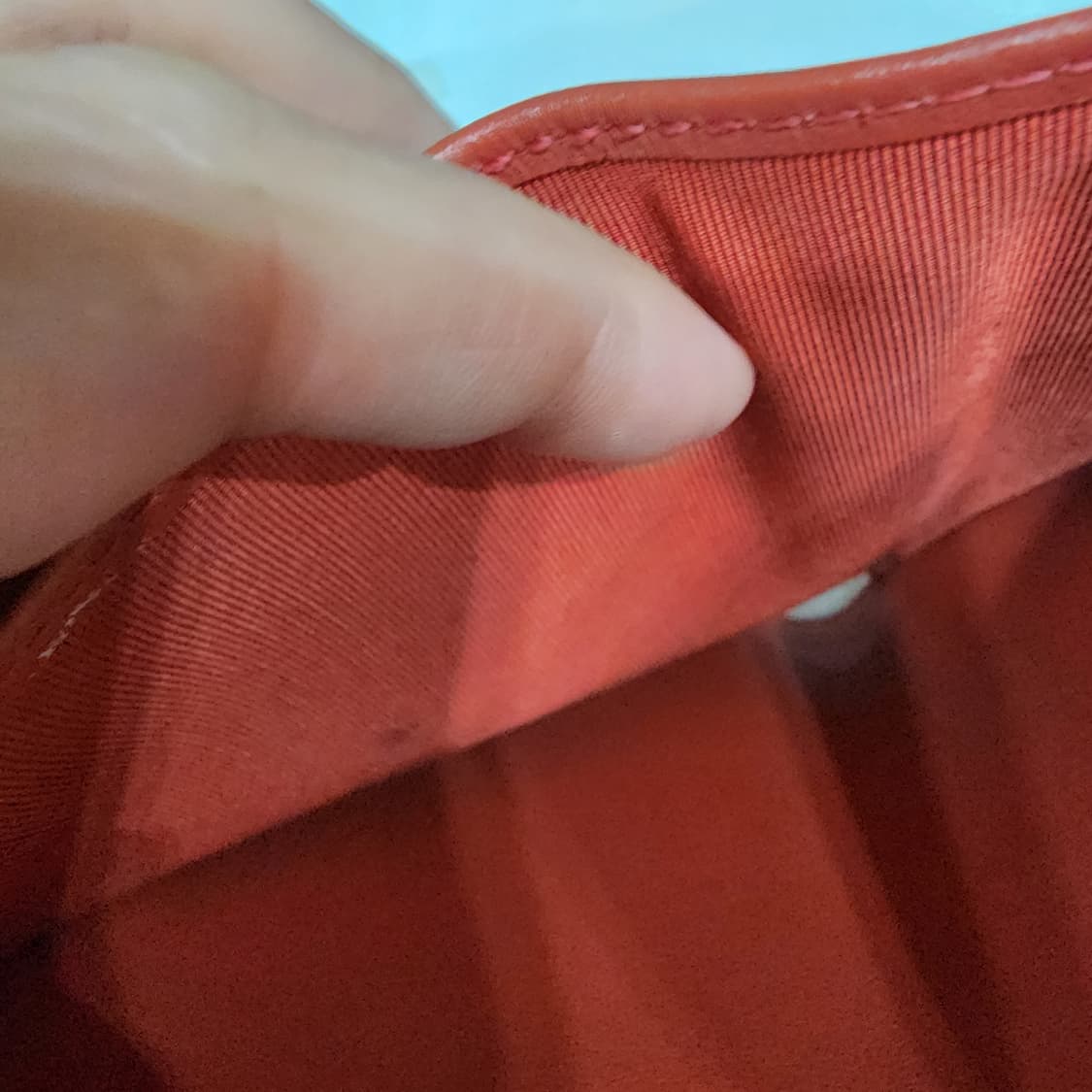샤넬 클래식 캐비어 반지갑 레드 (30번대) 은장 상품이미지10