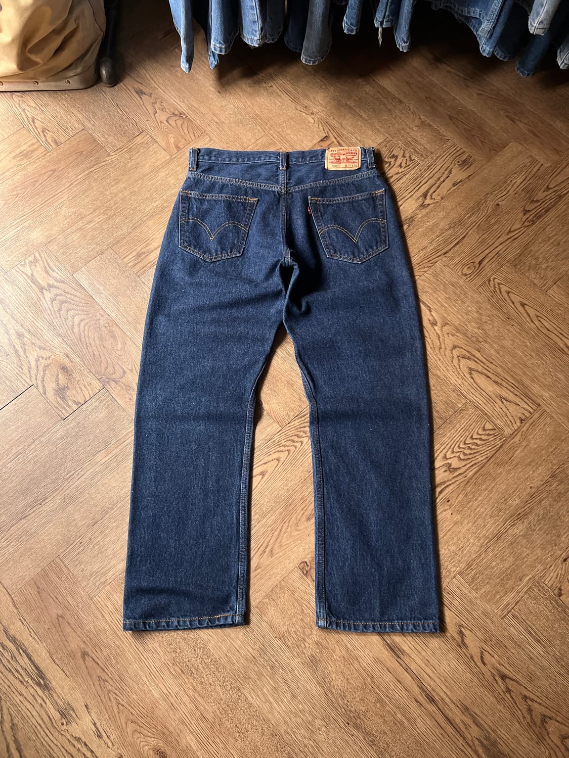 [34]00's 리바이스 USA 505 맥시코제 진청 데님 팬츠 상품이미지2