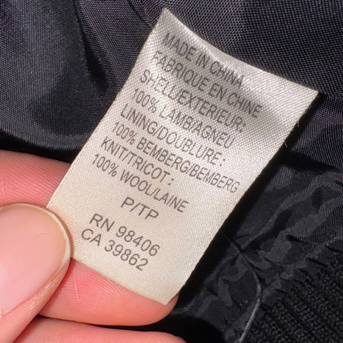 [S] Theory Leather Jacket 상품이미지3