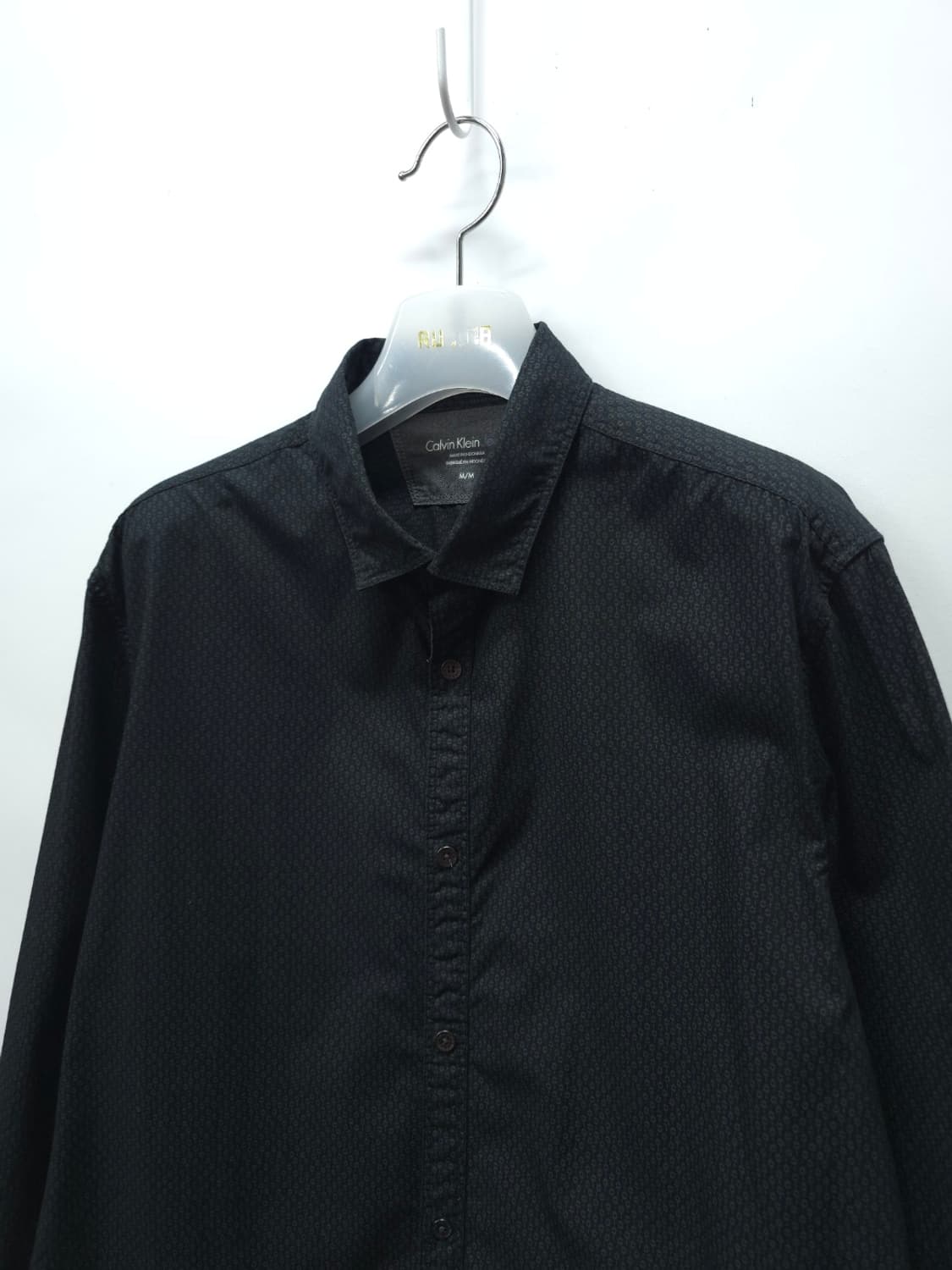 켈빈클라인 블랙 미니 패턴 셔츠 (100) 상품이미지2