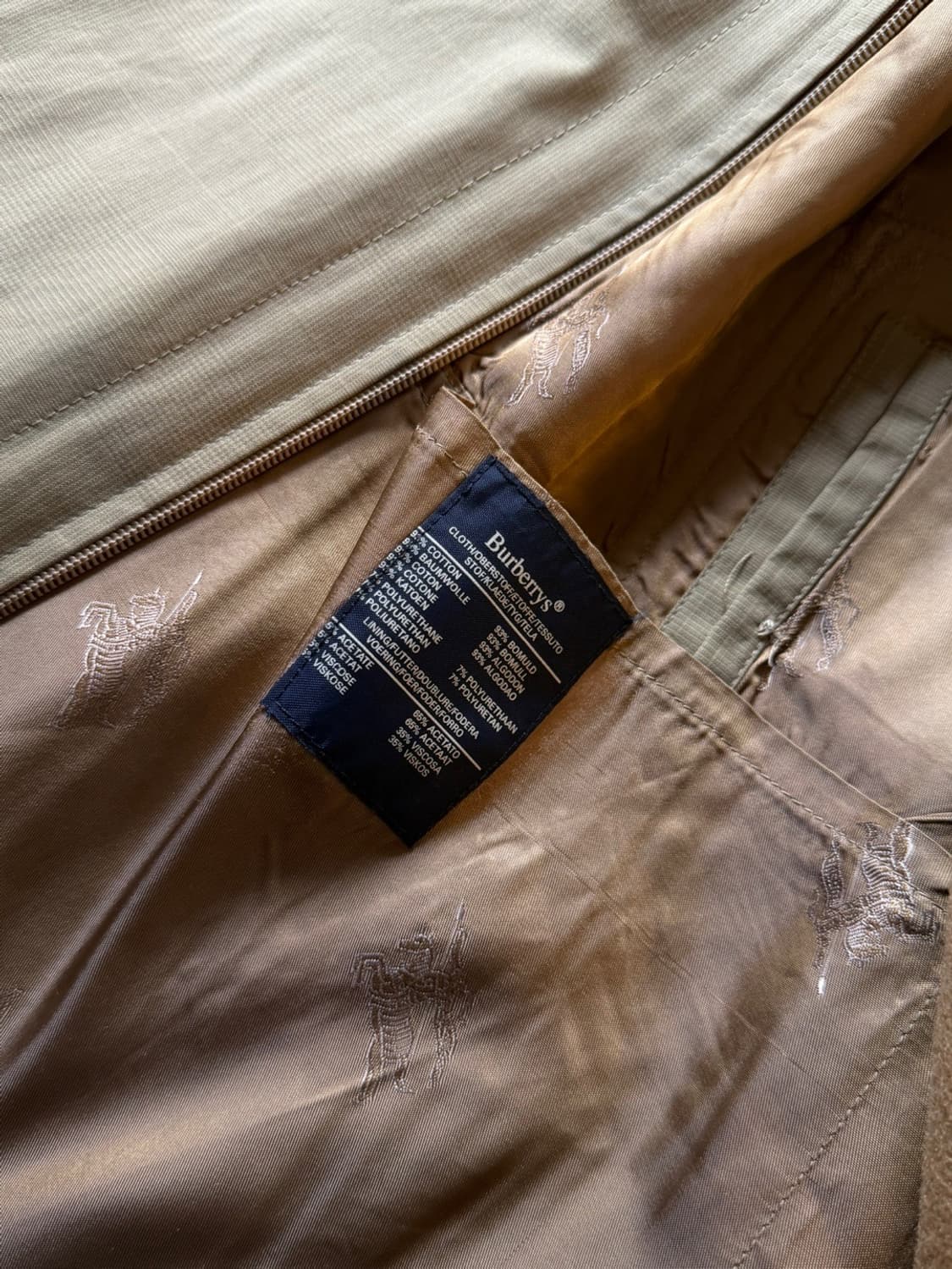 버버리 래글런 코트 100~105 상품이미지9