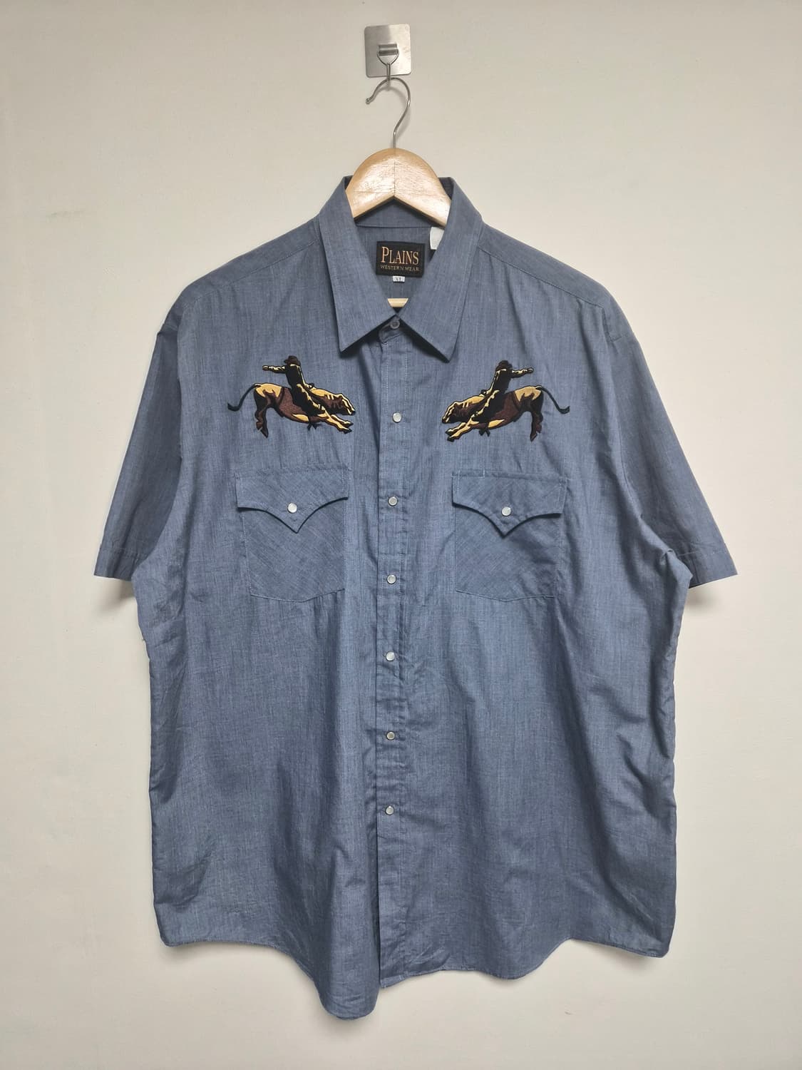 아메리칸빈티지 카우보이 웨스턴 셔츠 XL - S406 상품이미지1