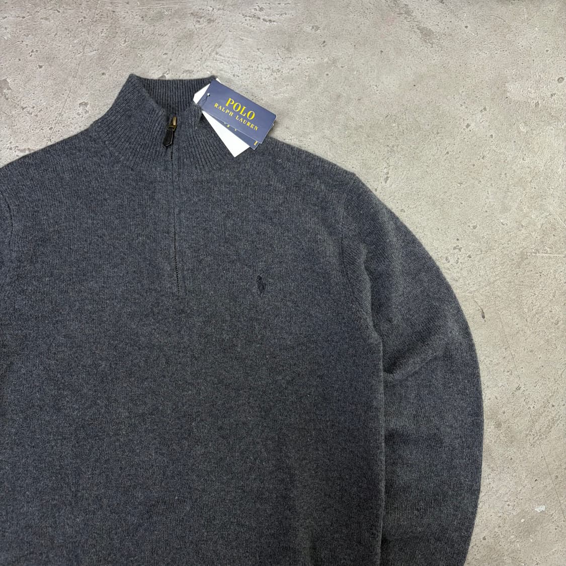폴로 반집업 니트[2296] 상품이미지3