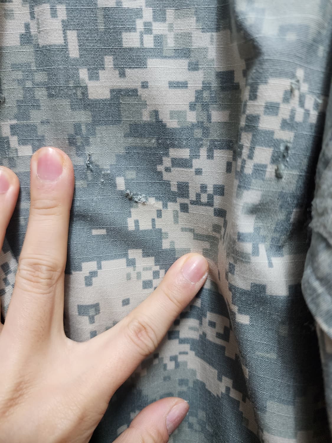 밀리터리 디지털 군복 상의 전투복 상품이미지3