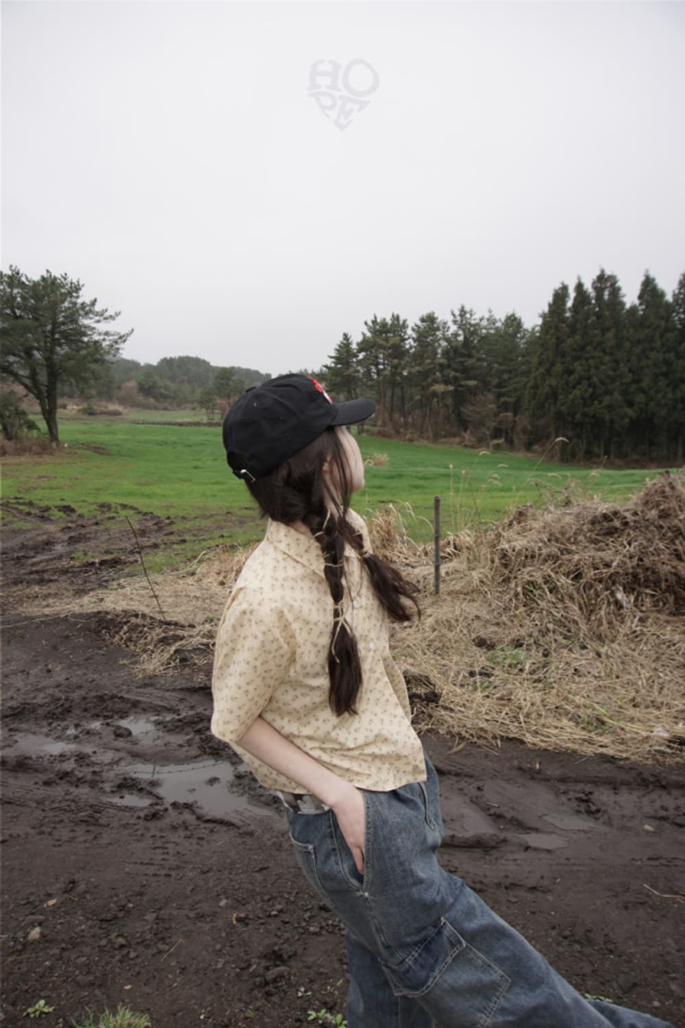 김아홉 lemon flower half shirt 셔츠 상품이미지5